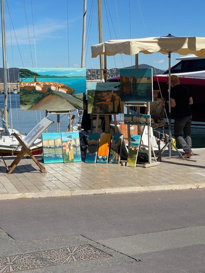 Grand Studio Neuf A 50 M Du Port Saint-Tropez Eksteriør billede
